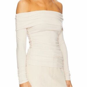 Elodie Cream Long Sleeve Top